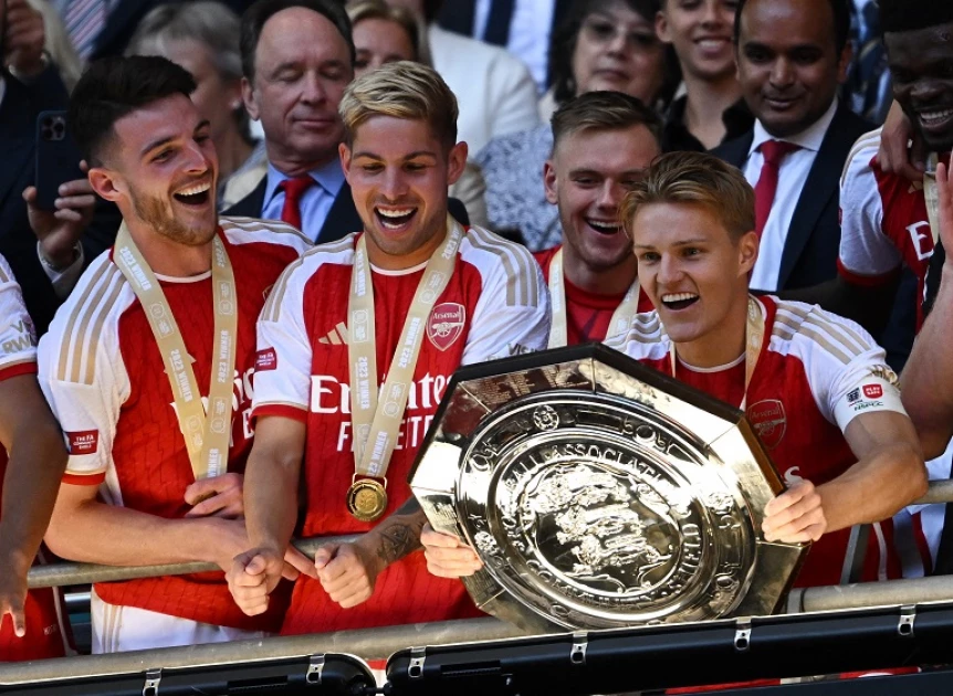 Arsenal Beat Man City On Penalties To Win Community Shield