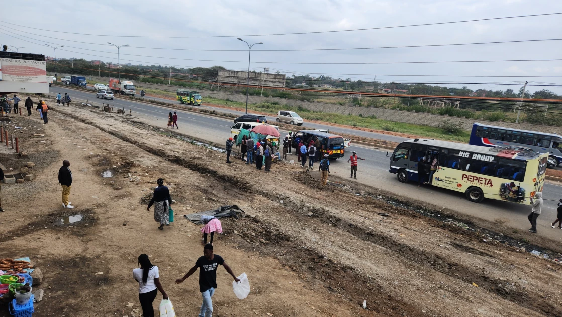 Utawala: Residents welcome road works on service lane