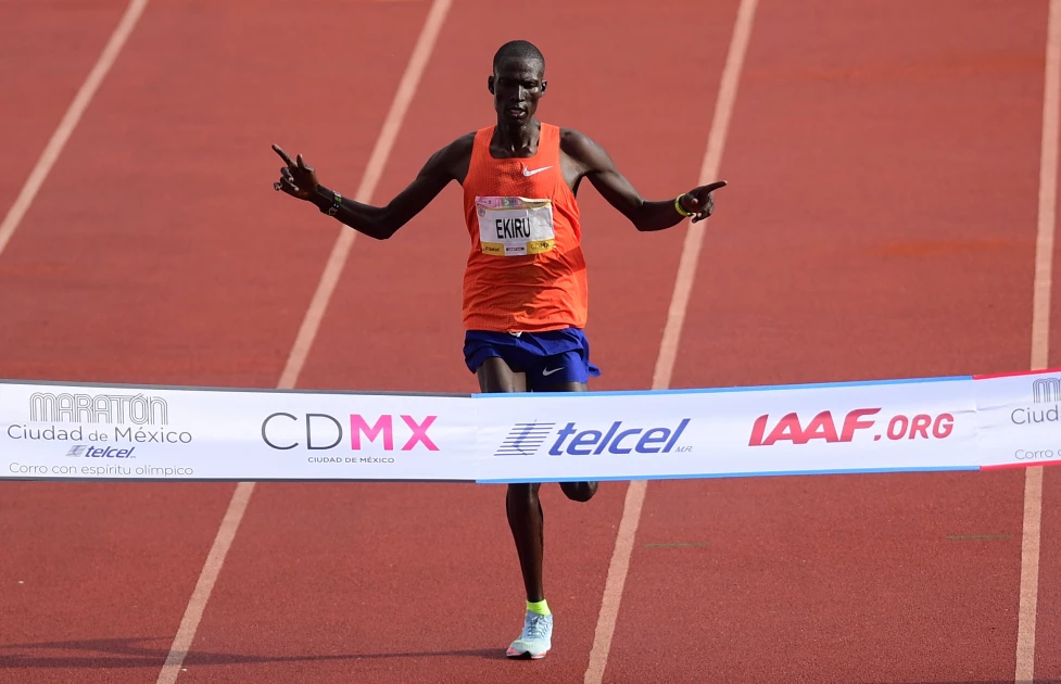 Kenyan marathon runner Ekiru suspended for doping