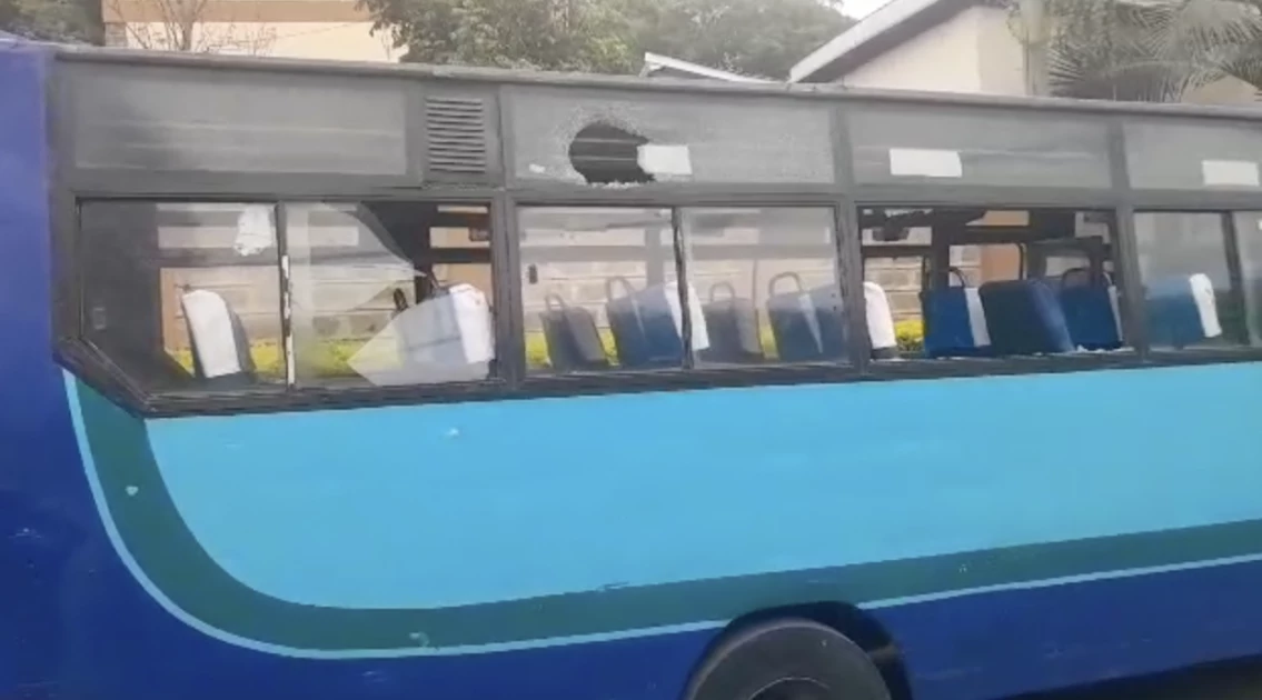 Boda boda riders vandalise bus in Nairobi after driver fatally hits colleague