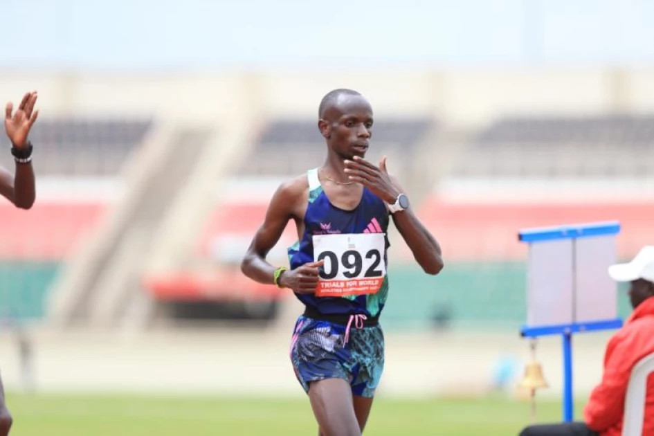 Krop wins 5,000m at World Championships trials