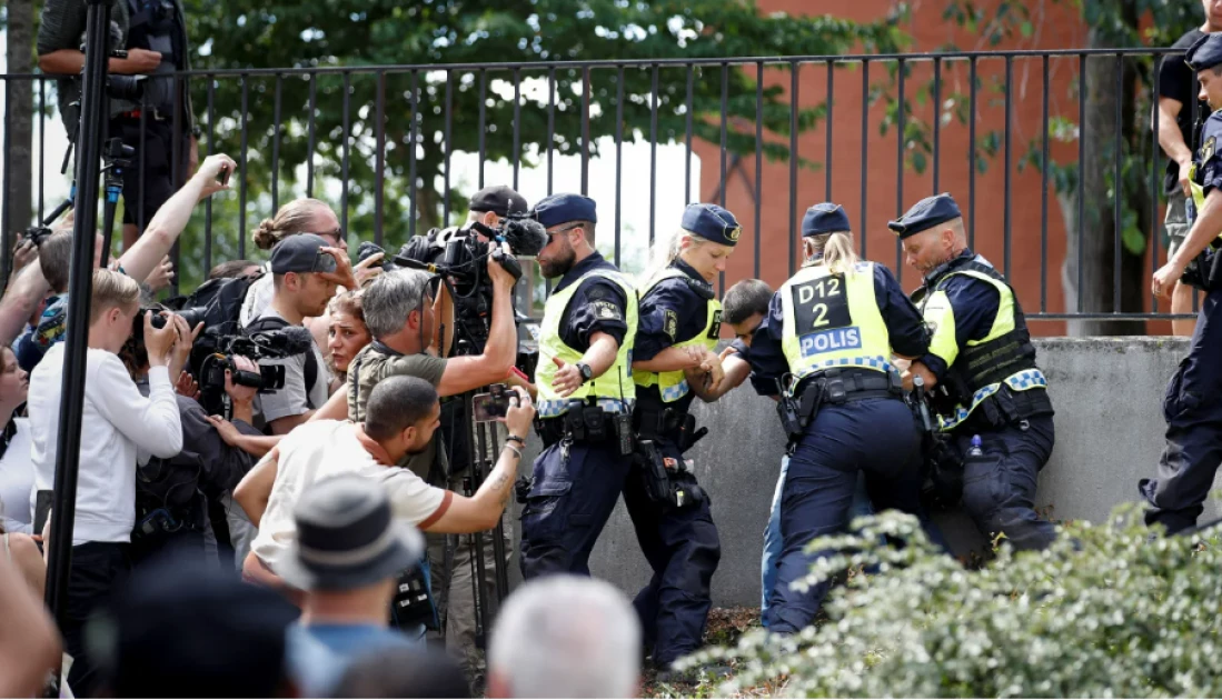 Sweden allows protest burning Torahs and Bibles outside Israeli Embassy