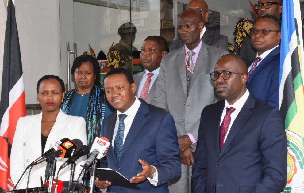 CS Mutua blasts UN over claims of excessive force during anti-Gov't demos