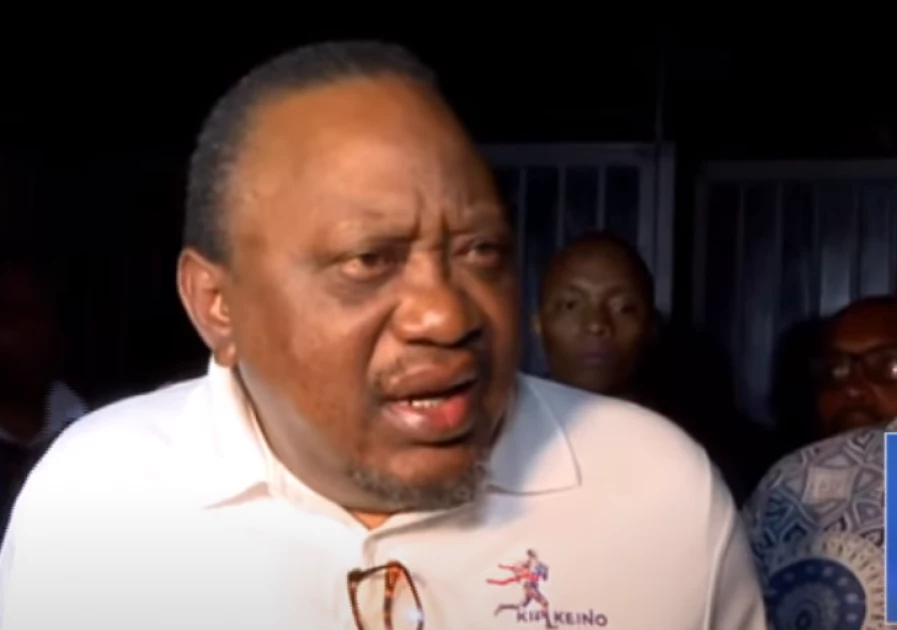 ‘I’m not scared, come for me!’ Angry Uhuru Kenyatta tells Gov’t after son’s home raided