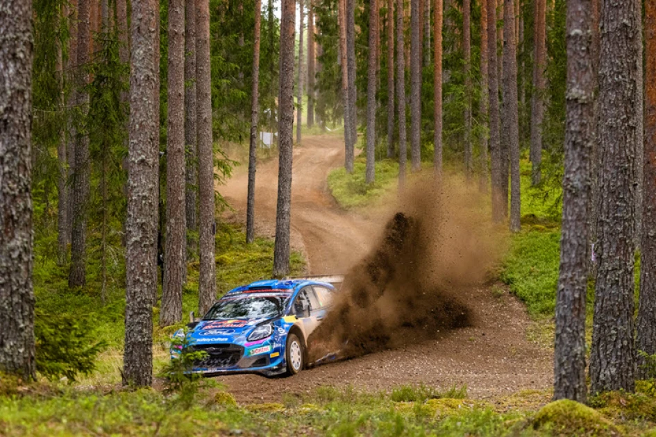 Rovanpera takes Estonia Rally lead as penalised Tanak dominates