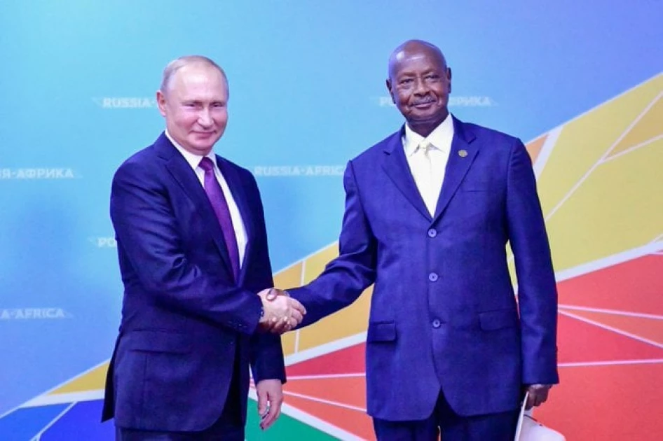 Museveni heads to Russia for bilateral talks with Putin