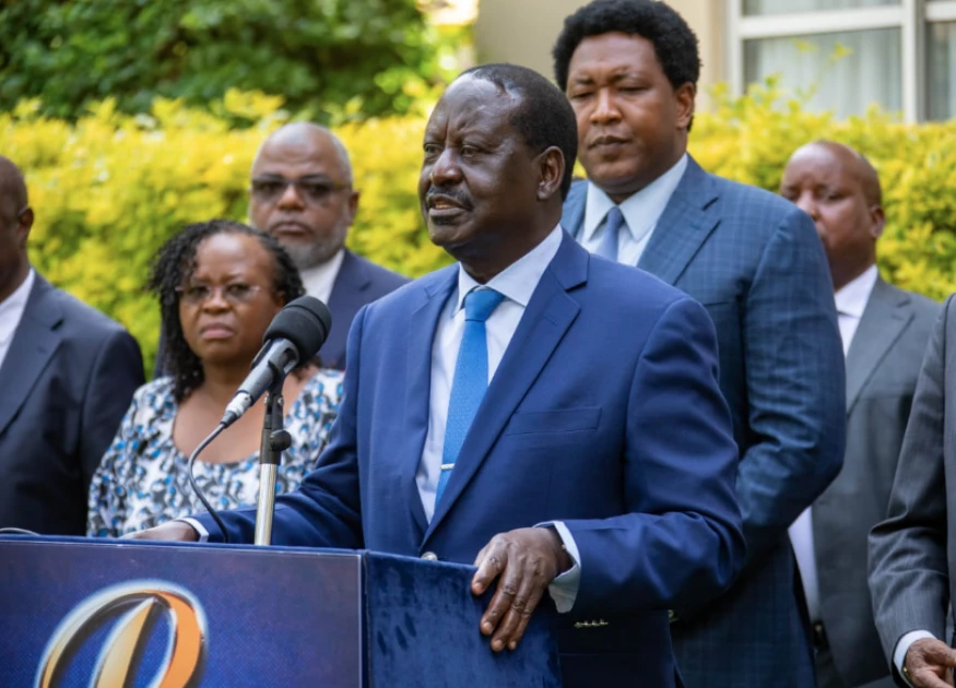 I have lived in a dictatorship before, I fear for Kenya - Raila Odinga