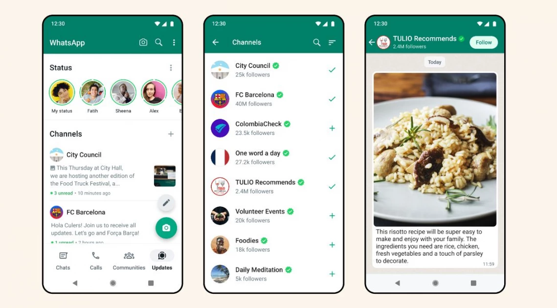 Here is how to use WhatsApp's new Channels feature