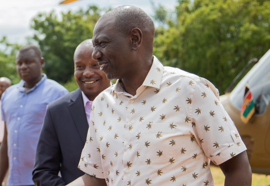 Legalize it? President Ruto's 'ganja' shirt excites Kenyans online