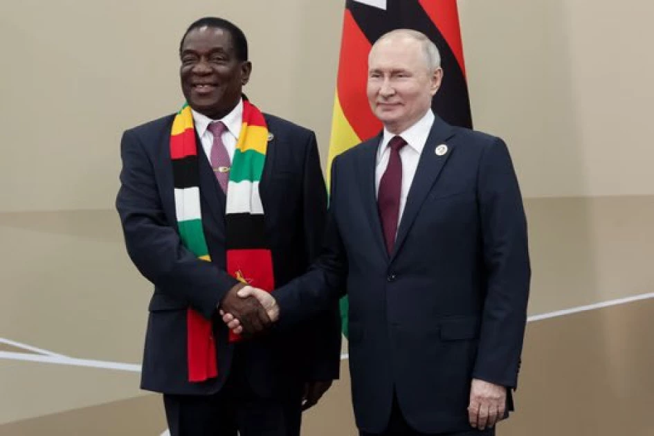 Zimbabwe gets presidential chopper gift from Putin