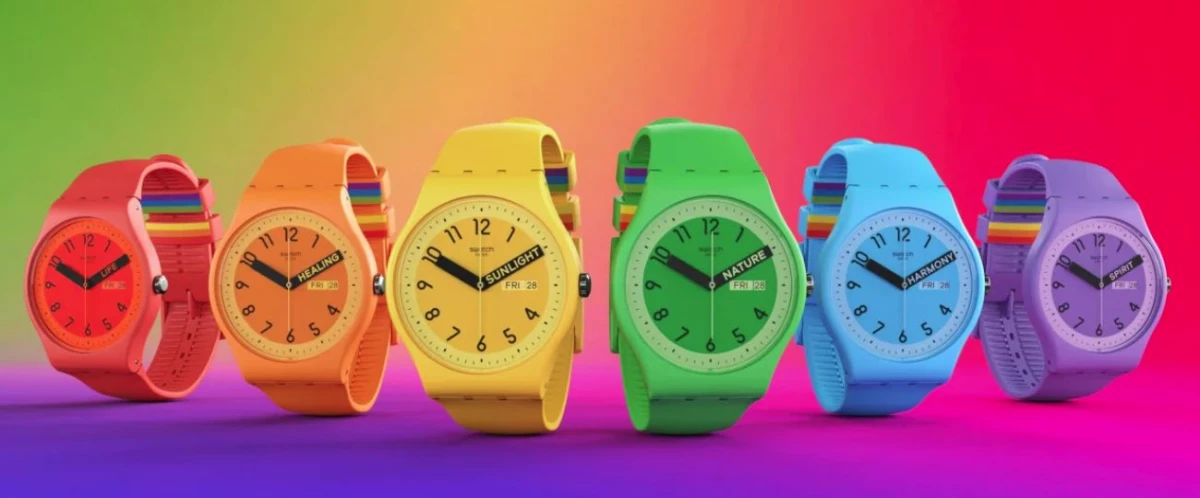 Wearing a rainbow Swatch watch in Malaysia could land you three years in jail