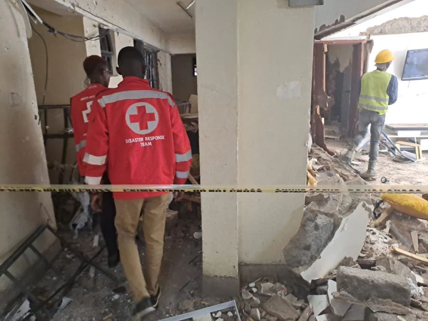 Three people injured after gas explosion in Nairobi's Eastleigh area