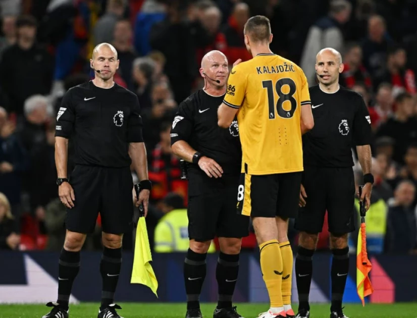 Officials excluded from PL fixtures after Wolves, United penalty error