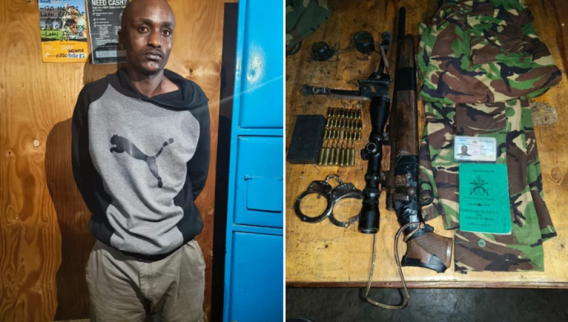 Former KDF officer linked to robberies in Embakasi, Kayole arrested