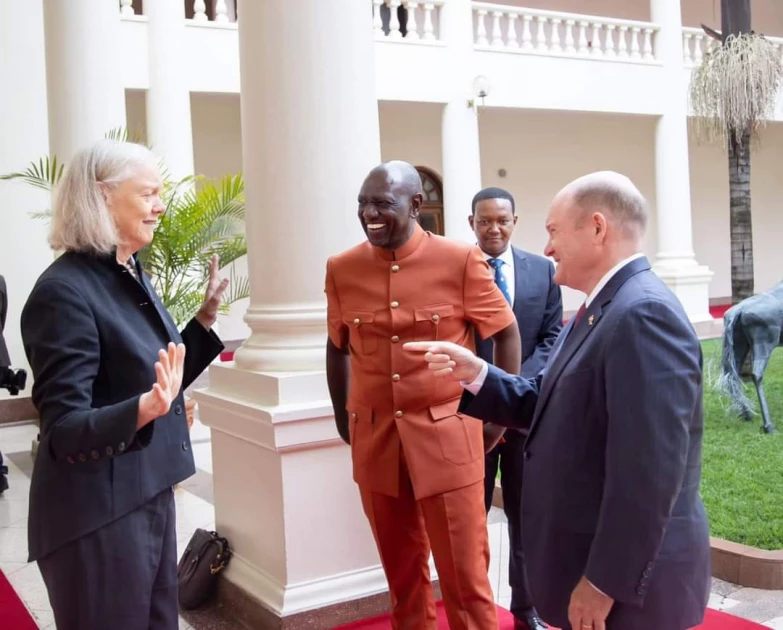 President Ruto meets US Senator Chris Coons