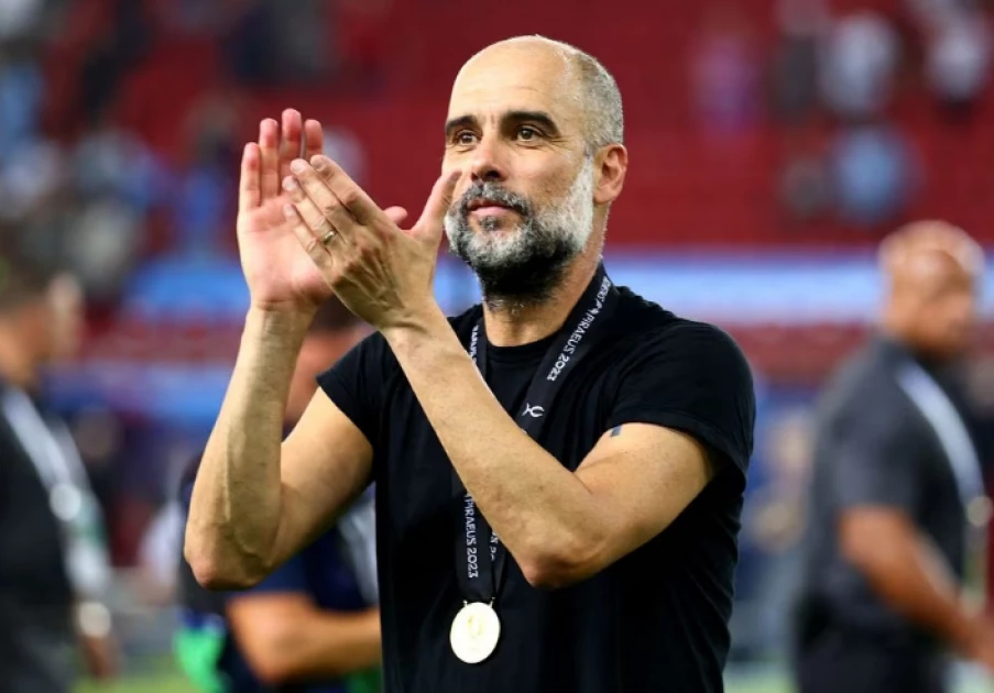 A privilege to fight for Man City treble again, says Guardiola