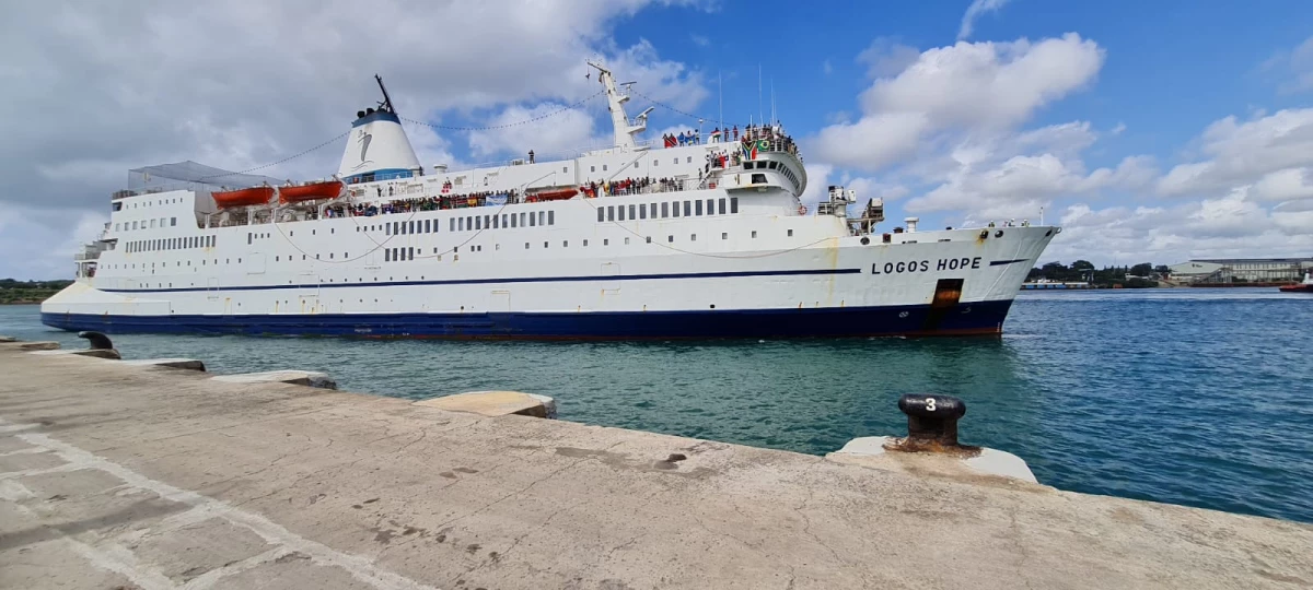 World's largest floating bookfair MV Logos Hope docks in Mombasa 