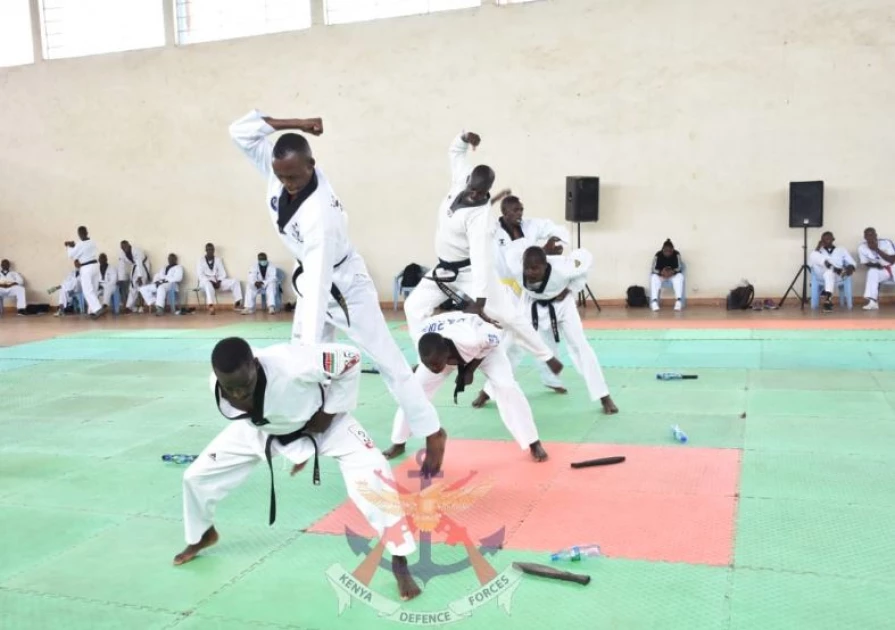 Moi Airbase crowned taekwondo champions