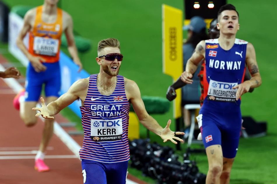 Deja vu for Ingebrigtsen as Kerr takes world 1500m gold