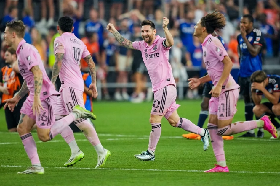 Messi assists Miami to big win over MLS champions LAFC