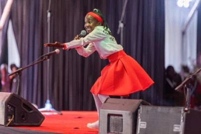 Young Fortune: Meet 9-year-old girl who stole the show at music festivals