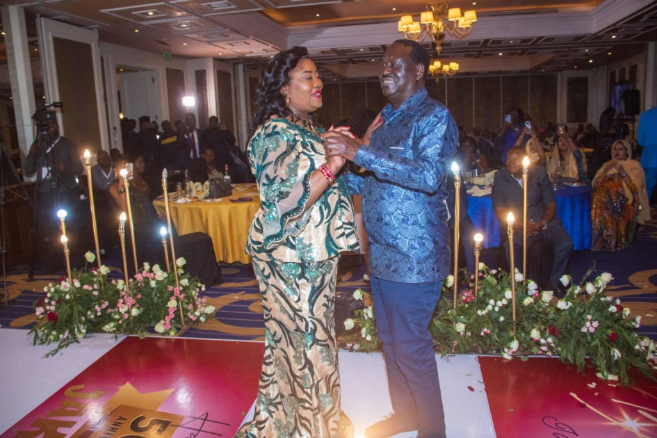 Raila Odinga and wife Mama Ida celebrate 50 years' anniversary, 73rd birthday with pomp and color