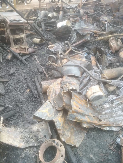 Embu: Property of unknown value destroyed in fire incident Siakago town