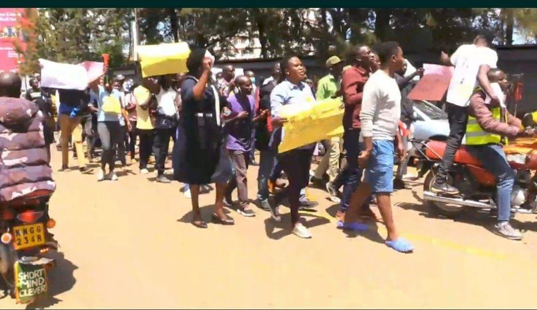 Victims of overseas jobs scam hold demonstrations in Eldoret 