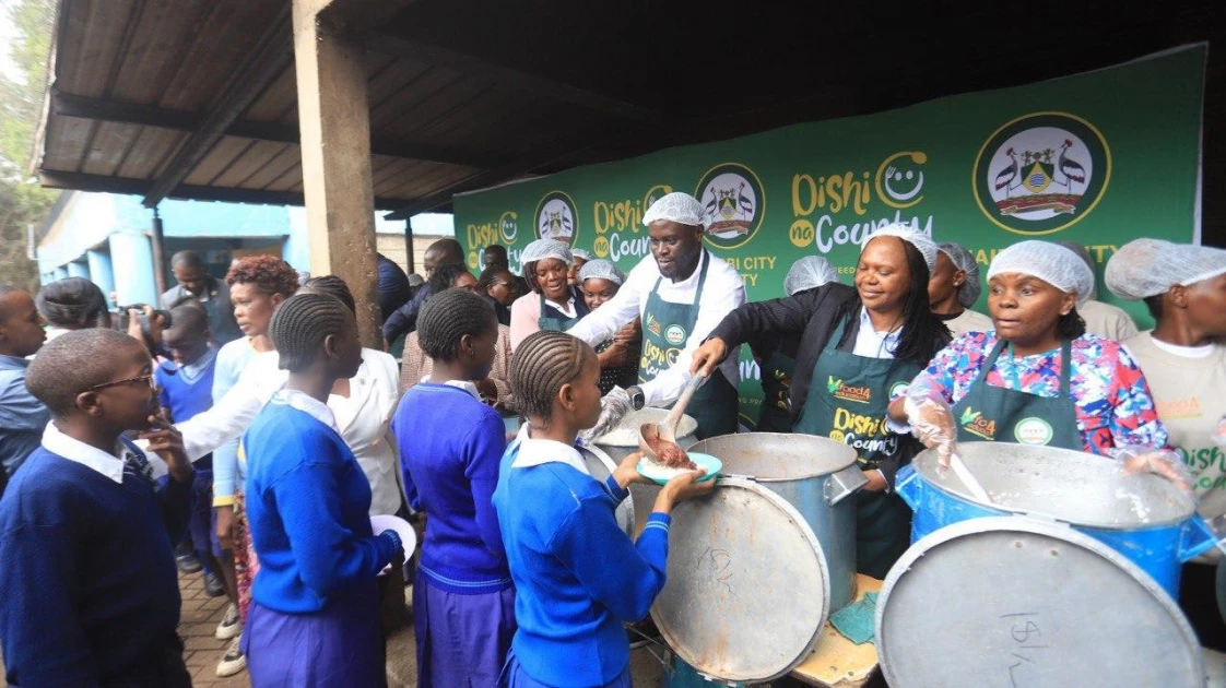 County gov’t to foot meals for needy learners as Sakaja feeding program kicks off in Nairobi