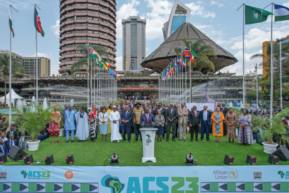 Africa leaders announce Ksh.3.3 trillion financial commitment at conclusion of Climate Summit