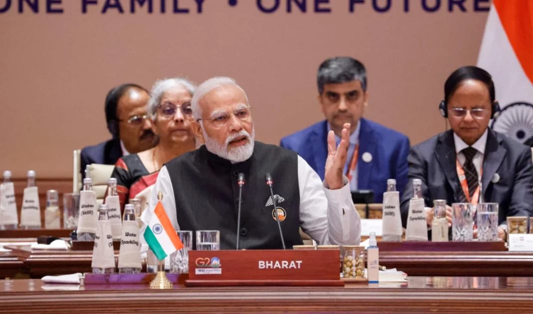 What’s in a name? India’s Modi sits behind ‘Bharat’ placard at G20 summit