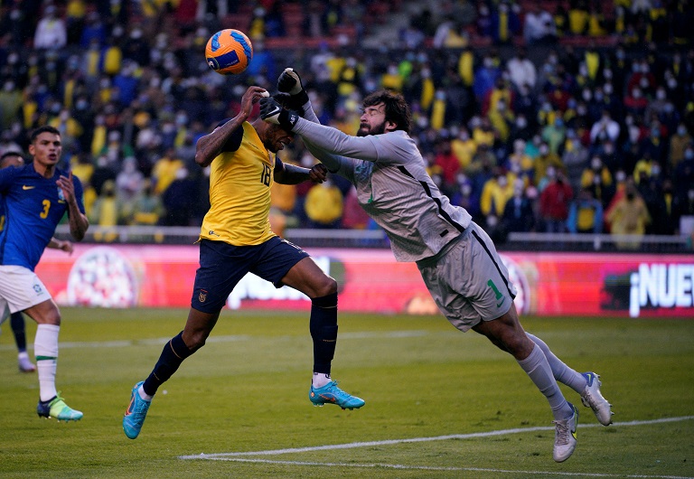 Brazil goalkeeper Alisson hails VAR after two red cards rescinded