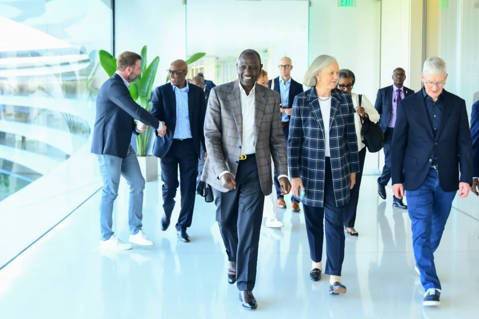 President Ruto visits Silicon Valley, meets Apple, Google, Intel chiefs to sell Kenya as prime tech centre