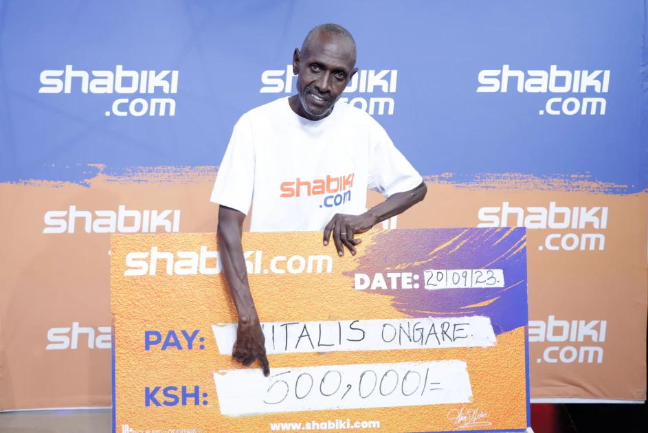 Siaya-based chicken farmer becomes the 24th winner of the Shabiki Jackpot