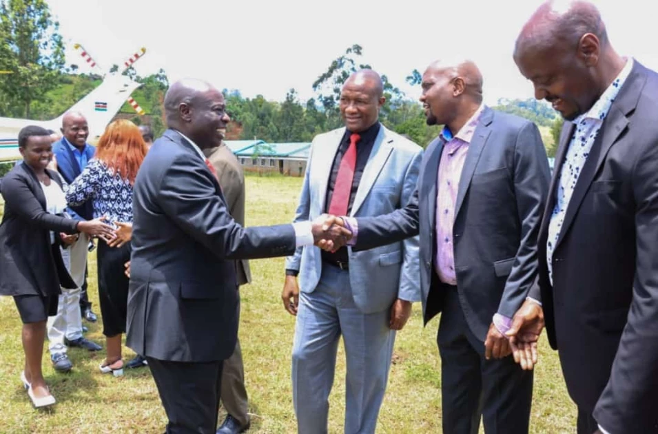 Moses Kuria, DP Gachagua meet in Nyeri amid perceived tiff 