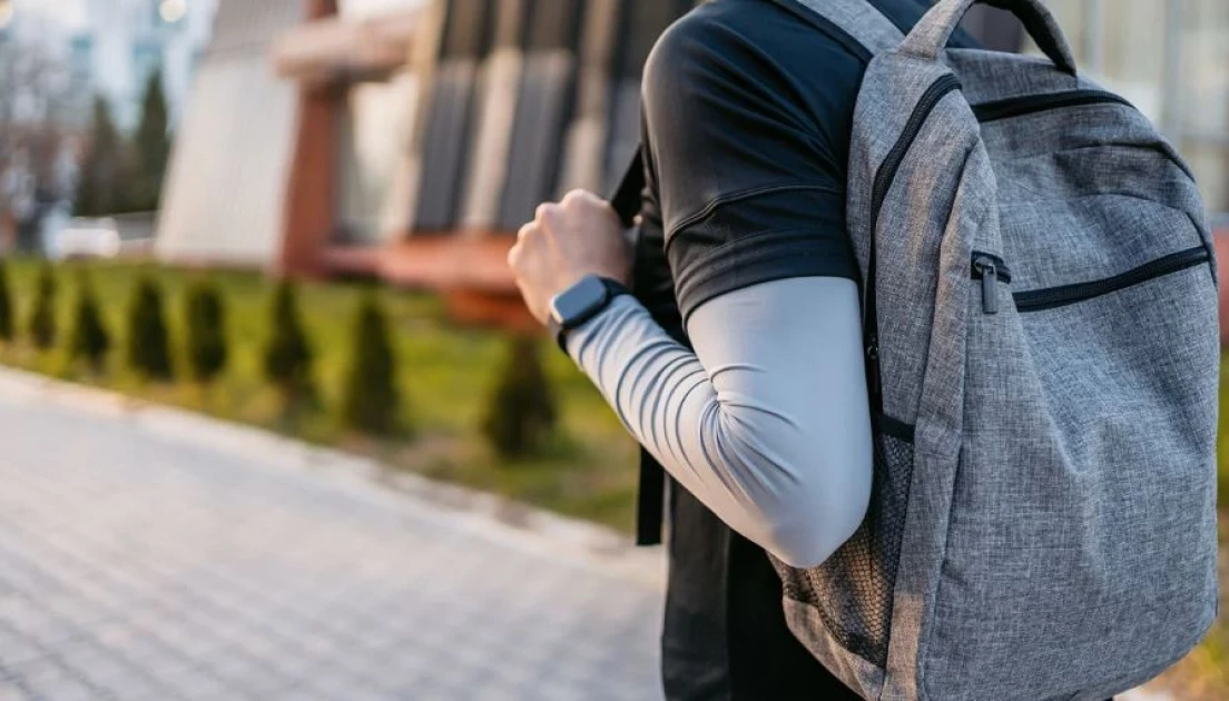 Walking with weight on your back is an easy way to fitness