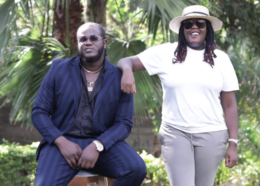 Rapper Breeder LW drops fun freestyle with 'twin' Winnie Odinga