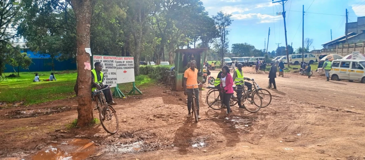 Black mamba to the rescue: Why university students are ditching boda bodas for bicycles