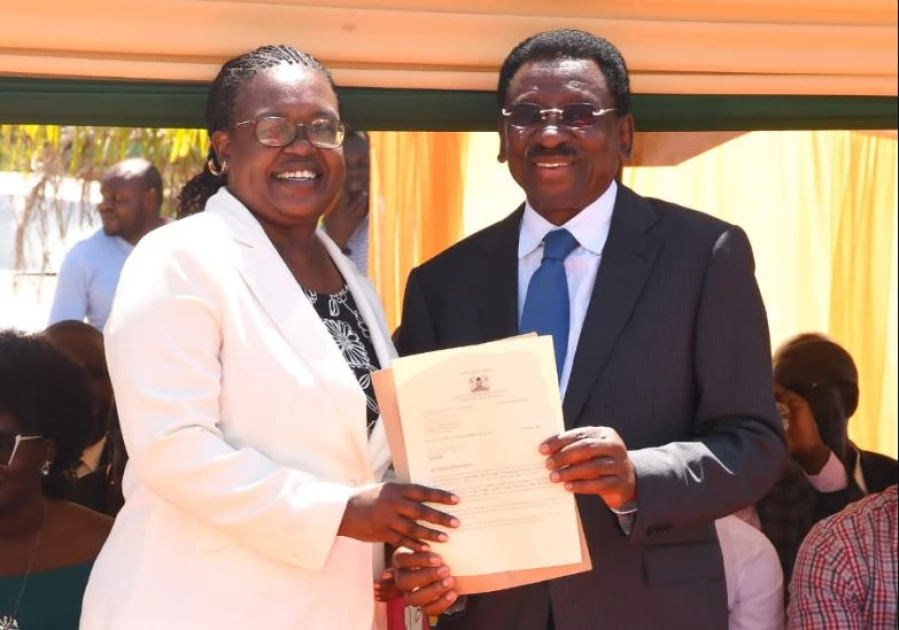 Siaya Governor Orengo's county executive appointees sworn into office