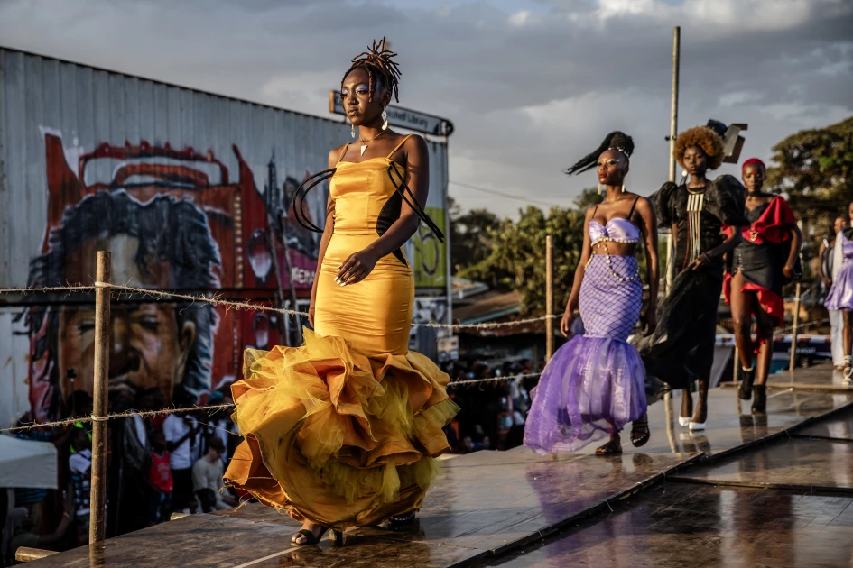 Kenyan designers, models dazzle at Kibera Fashion Week