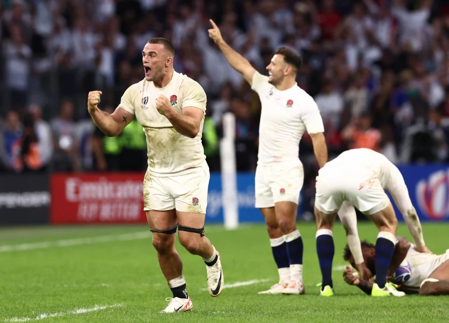 Farrell sends England into World Cup semi-finals with Fiji win