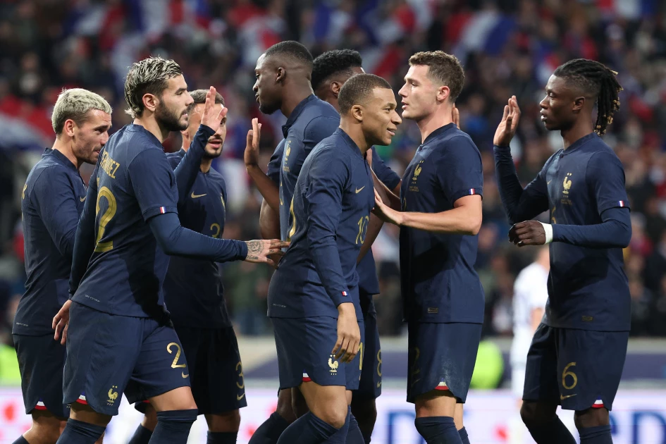 Pavard double leads France to win over Scotland