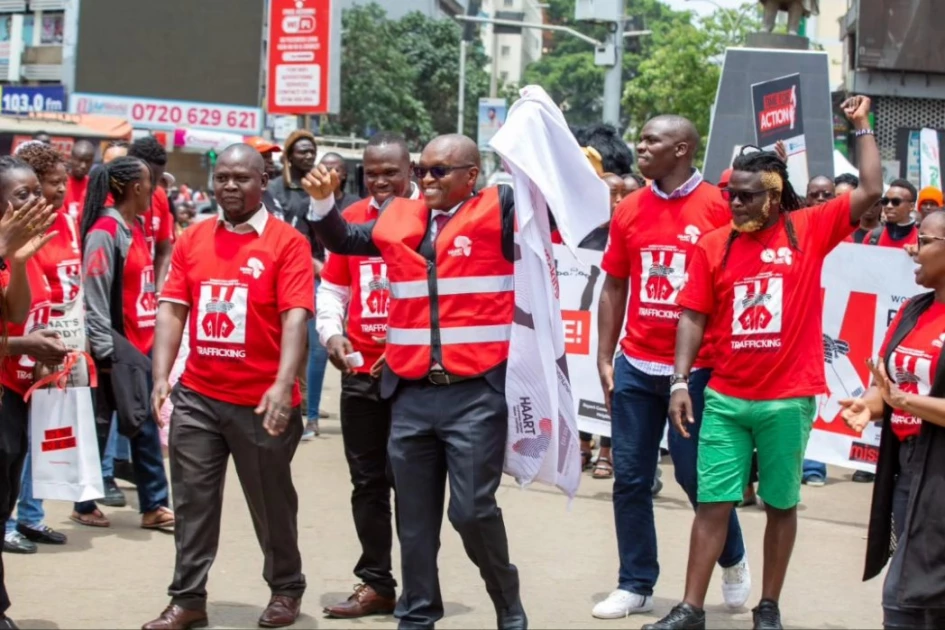 Unite Against Exploitation: HAART Kenya's Human Trafficking Awareness March 