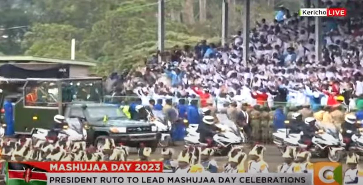 At least 6 people injured in stampede at venue of Mashujaa Day Celebrations 