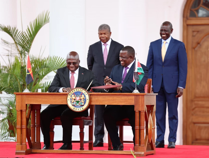 Kenya, Angola ink 11 deals to boost bilateral relations