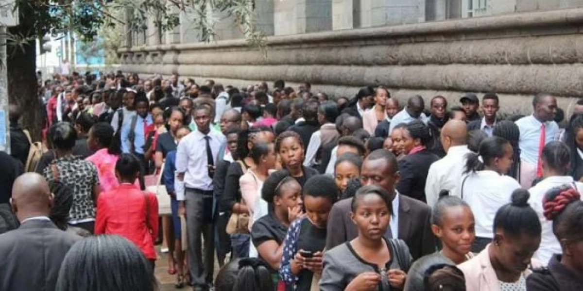 Unemployment crisis revealed as job seekers flood KICC to fill Middle East vacancies