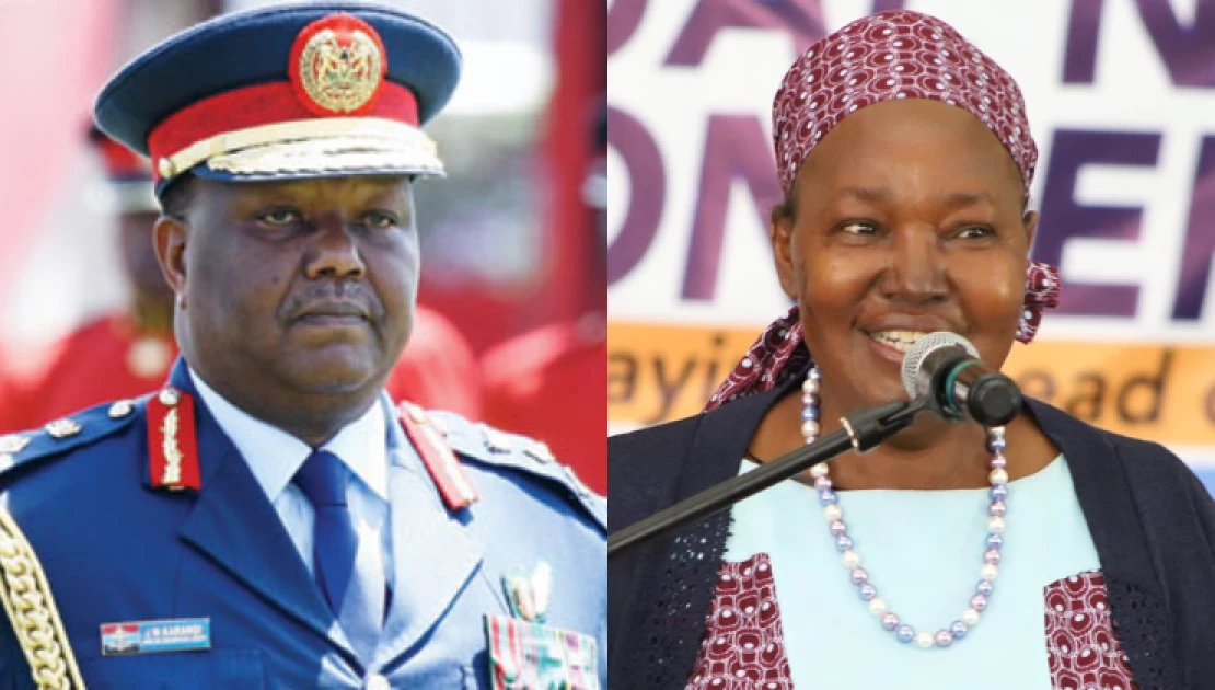 Ex-Army boss Julius Karangi, Sally Kosgei among new President Ruto appointees