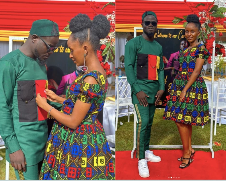 Comedian Mulamwah and 'bestie' Ruth hold traditional wedding ceremony 