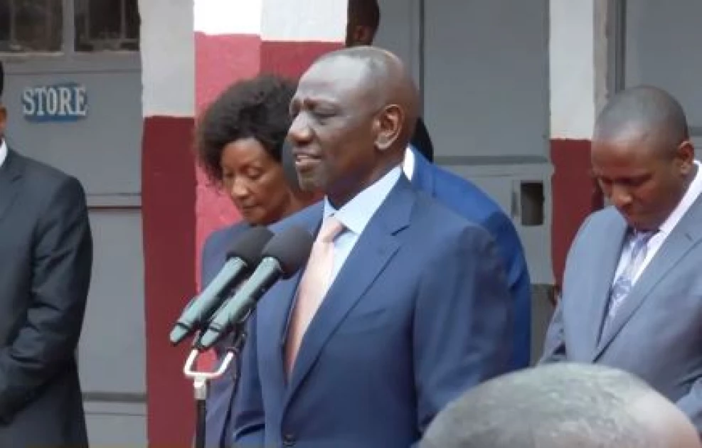 President Ruto prays for KCPE, KPSEA candidates as he oversees exams kick-off 