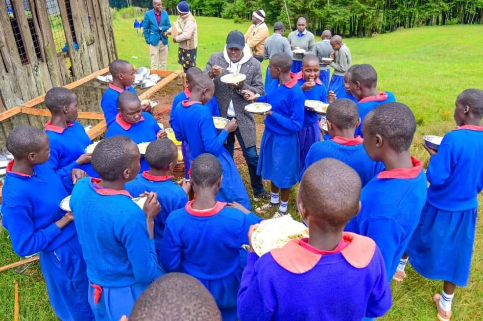 MP Gideon Kimaiyo offers free lunch to KCPE candidates in Keiyo South, top perfoming pupils to get Ksh.100K